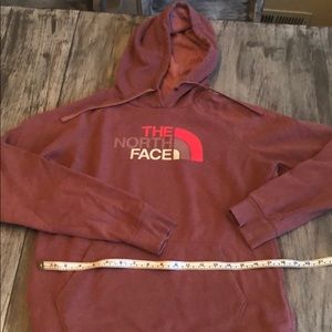 Women’s North face hoodie mauve